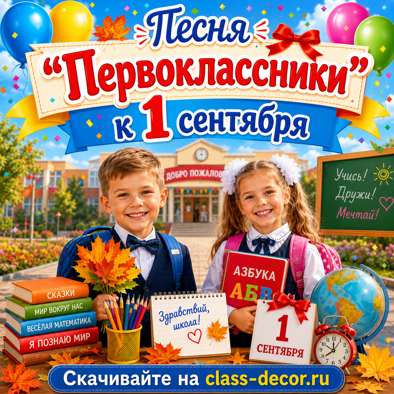 Песня «Первоклассники» к 1 сентября